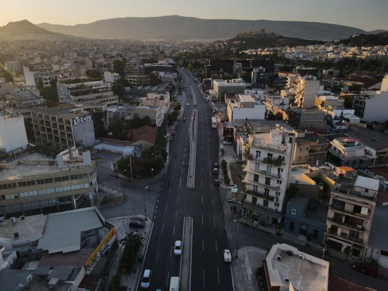 Η νέα όψη της Ιεράς Οδού.