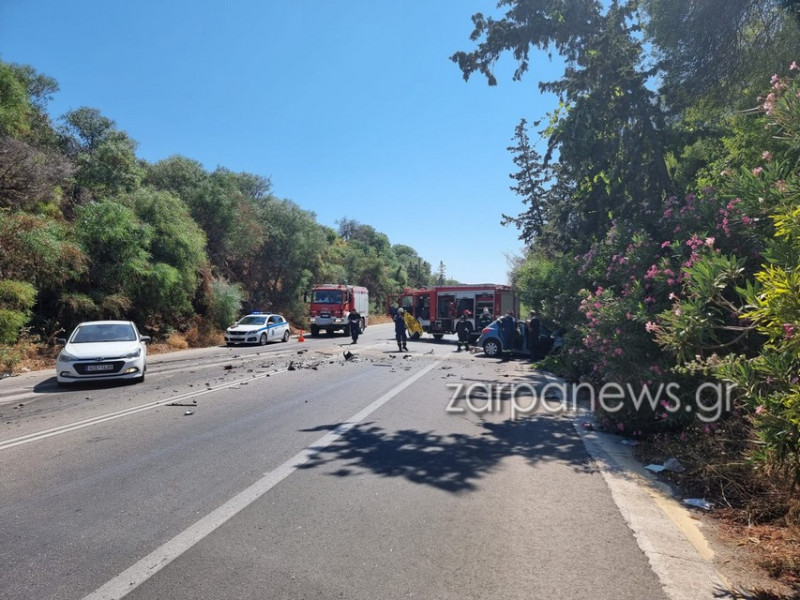 Τροχαίο στα Χανιά